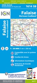 Wandelkaart - Topografische kaart 1614SB Falaise | IGN - Institut Géographique National