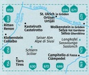 Wandelkaart 067 Seiser Alm - Alpe di Siusi | Kompass