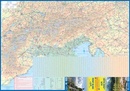 Wegenkaart - landkaart Mont Blanc & Alpen | ITMB
