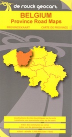 Wegenkaart - landkaart Provinciekaart Oost Vlaanderen | De Rouck