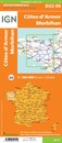Wegenkaart - landkaart 721316 Côtes-d'Armor - Morbihan | IGN - Institut Géographique National