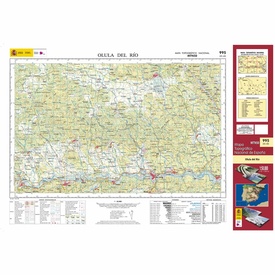 Topografische kaart 995 MT50 Olula del Río | CNIG - Instituto Geográfico Nacional1