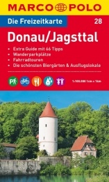 Wegenkaart - landkaart 28 Marco Polo Freizeitkarte Donau- Jagsttal | Marco Polo