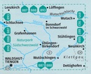 Wandelkaart 899 Wutachschlucht, Waldshut-Tiengen | Kompass