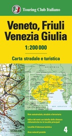 Wegenkaart - landkaart 4 Veneto / Friuli Venice / Giulia | Touring Club Italiano