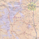 Wegenkaart - landkaart USA Rocky Mountains | ITMB