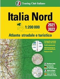 Wegenatlas Atlante Stradale d'Italia Nord | Touring Club Italiano