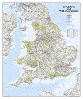 Engeland en Wales, 76 x 92 cm