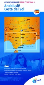 Wegenkaart - landkaart Spanje/Portugal 6. Andalusië,Costa del Sol | ANWB Media