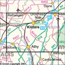 Topografische kaart - Wandelkaart 55 Discovery Kildare, Laois, Offaly, Wicklow | Ordnance Survey Ireland