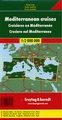 Wegenkaart - landkaart Mediterranean Cruises - Cruises Middellandse Zee | Freytag & Berndt