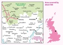Wandelkaart - Topografische kaart 100 Landranger Malton & Pickering, Helmsley & Easingwold | Ordnance Survey