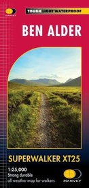 Wandelkaart Ben Alder XT25 | Harvey Maps