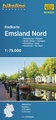 Fietskaart NDS5 Bikeline Radkarte Emsland Nord | Esterbauer