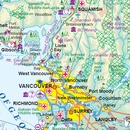 Wegenkaart - landkaart British Columbia South (Canada) | ITMB