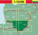 Wegenkaart - landkaart Litouwen | Freytag & Berndt