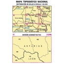 Topografische kaart 77 MT50 La Plaza / San Martín | CNIG - Instituto Geográfico Nacional1
