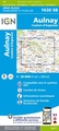 Wandelkaart - Topografische kaart 1630SB Aulnay | IGN - Institut Géographique National