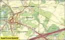 Wandelkaart - Topografische kaart 36/1-2 Topo25 Le Bizet | NGI - Nationaal Geografisch Instituut