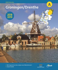 Vaargids A Groningen-Drenthe met Eems-Dollardgebied Wateratlas 2018-2019 | ANWB Media