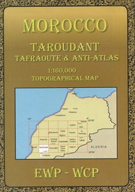 Wandelkaart HM Taroudant, Tafraoute en Anti-Atlas (Marokko) | EWP