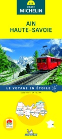 Wegenkaart - landkaart 328 Ain - Haute Savoie | Michelin