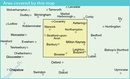 Fietskaart 16 Cycle Map Warwickshire & The South Midlands | Sustrans