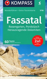 Wandelgids 5718 Fassatal - Rosengarten | Kompass