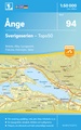 Wandelkaart - Topografische kaart 94 Sverigeserien Ånge | Norstedts
