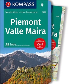 Wandelgids 5756 Wanderführer Piemont - Valle Maira | Kompass