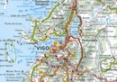 Wegenkaart - landkaart 571 Galicia - Santiago de Compostela - Vigo - La Curuna (Galicië) noordwest Spanje | Michelin