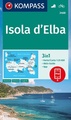 Wandelkaart 2468 Isola d'Elba | Kompass
