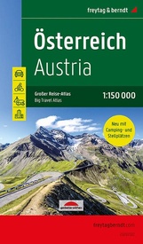 Wegenatlas Autoatlas Österreich Großer Reise-Atlas Oostenrijk | Freytag & Berndt