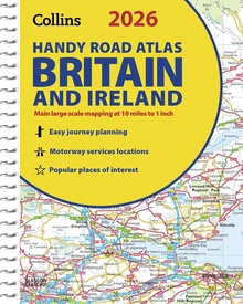 Wegenatlas Britain & Ireland road atlas | Ringband | A5-Formaat | Collins