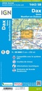 Wandelkaart - Topografische kaart 1443SB Dax | IGN - Institut Géographique National