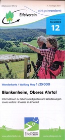 Wandelkaart 12 Blankenheim Oberes Ahrtal - Eifel | Eifelverein