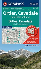 Wandelkaart 077 Ortler - Cevedale | Kompass