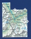 Wandelkaart 22 Grand-St-Bernard - Dents du Midi - Les Diablerets | Kümmerly & Frey