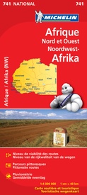 Wegenkaart - landkaart 741 Noordwest - Afrika | Michelin