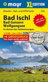 Wandelkaart 530 XL Bad Ischl, Bad Goisern, Wolfgangsee | Mayr