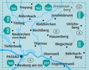 Wandelkaart 197 Südlicher Bayerischer Wald | Kompass