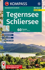 Wandelgids 5443 Kompass Wanderführer Tegernsee, Schliersee | Kompass