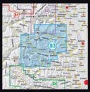 Toerskikaart S03 Valle Po Val Varaita Ski touring map | Fraternali