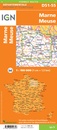 Wegenkaart - landkaart 721337 Marne - Meuse | IGN - Institut Géographique National
