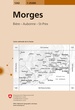 Wandelkaart - Topografische kaart 1242 Morges | Swisstopo