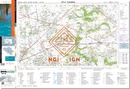 Topografische kaart - Wandelkaart 47/1-2 Topo25 Fleurus | NGI - Nationaal Geografisch Instituut