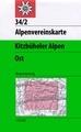 Wandelkaart 34/2 Alpenvereinskarte Kitzbüheler Alpen - Ost | Alpenverein