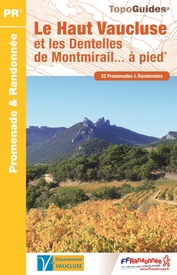 Wandelgids P843 Haut Vaucluse et dentelles de Montmirail...à pied | FFRP