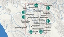 Wandelkaart 2458 Firenze - Siena - Chianti | Kompass