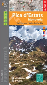  Pica d'Estats - Mont-Roig french 2 maps | Editorial Alpina